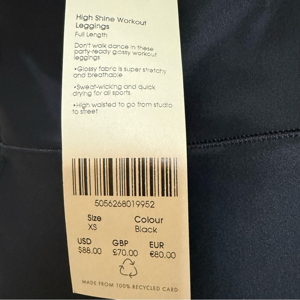 Sweaty Betty High Shine Workout Leggings - Picture 4 of 7
